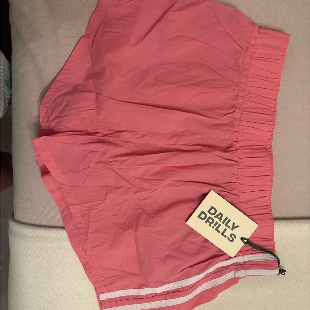 Daily Drills Pink Athletic Shorts